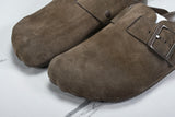 Вirkenstock x Вalenciaga Sunday Mule Suede 'Brown'