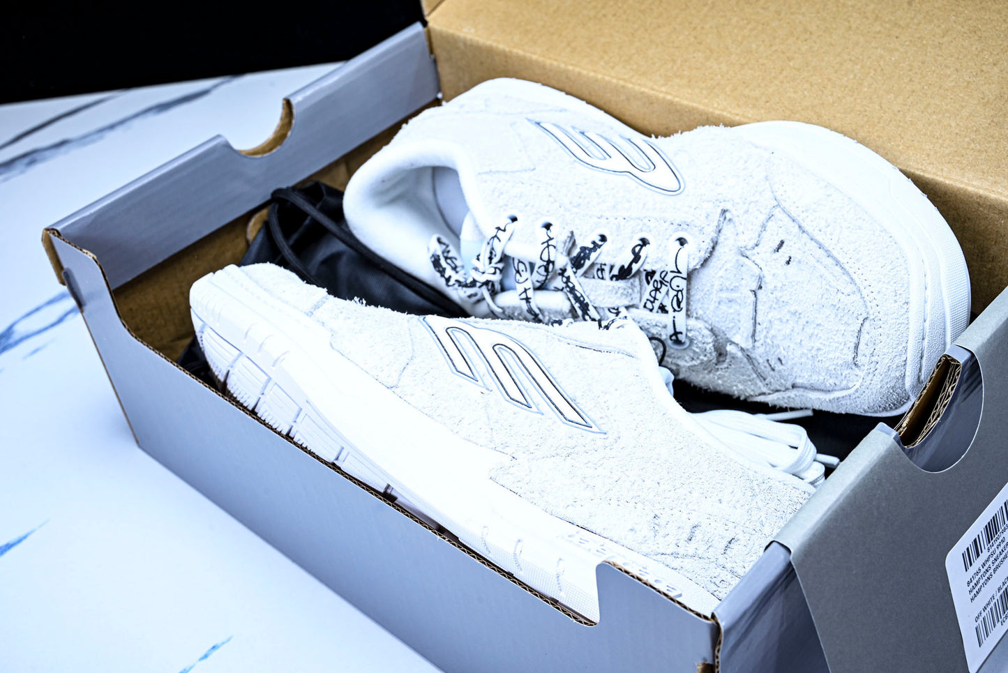 Вalenciaga Hamptons Suede Sneaker 'Off-White'