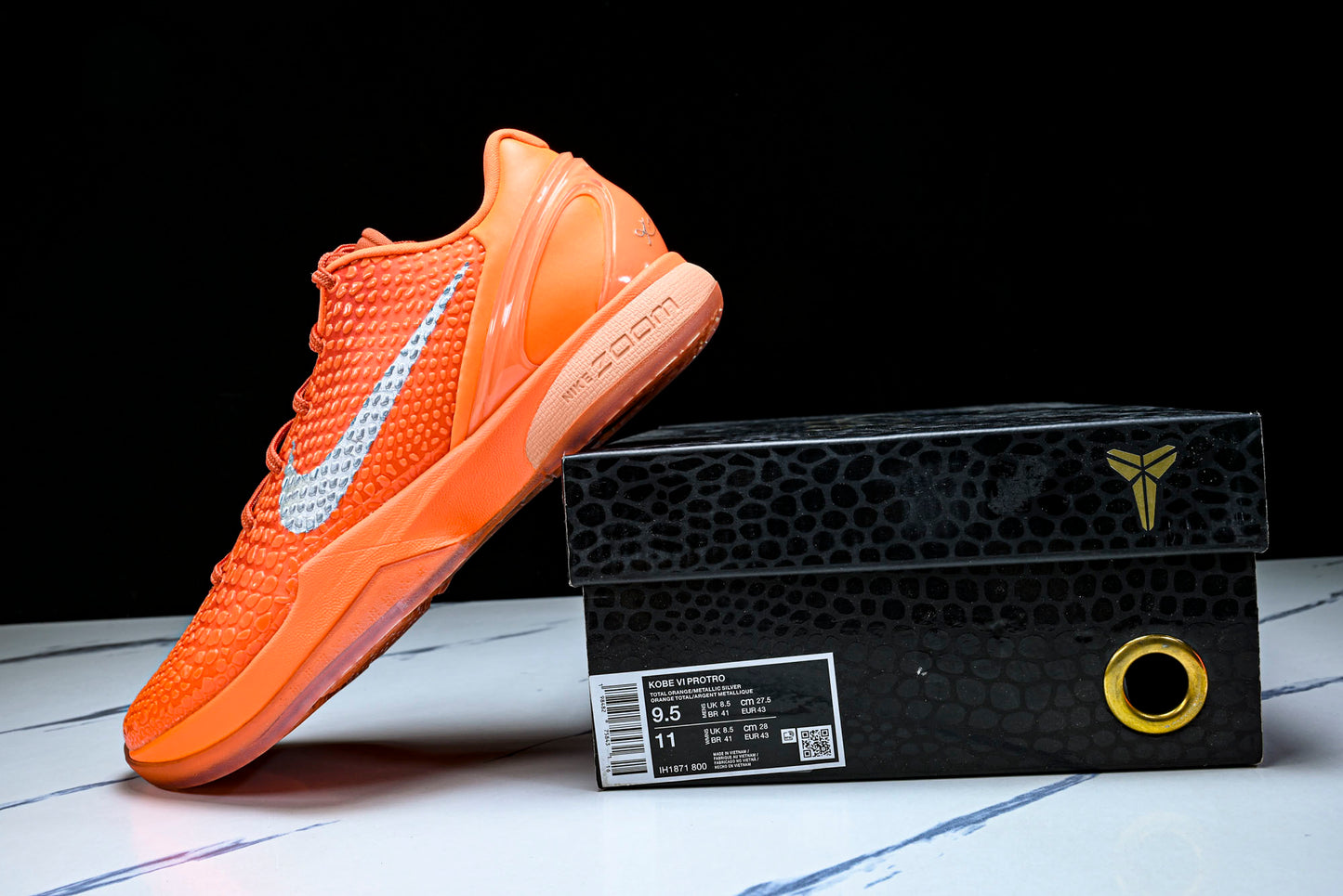 Kobe 6 Protro 'Total Orange'