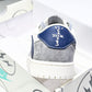 Travis Scott AJ1 Low x Fragment 'Grey Navy' (Custom)
