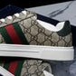Guссi Ace Web 'Beige Monogram'