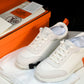 Hermès Bouncing Sneaker 'Blanc Orange'