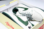 Travis Scott AJ1 Low x Stussy 'White Green' (Custom)