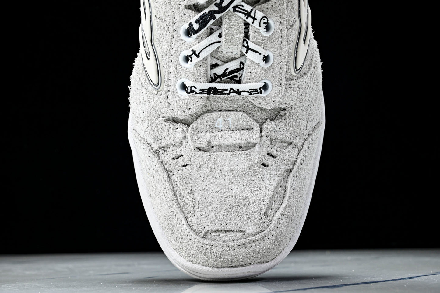 Вalenciaga Hamptons Suede Sneaker 'Off-White'