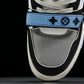 Louis Vuittоп Trainer Low Velcro Strap 'Blue Black'