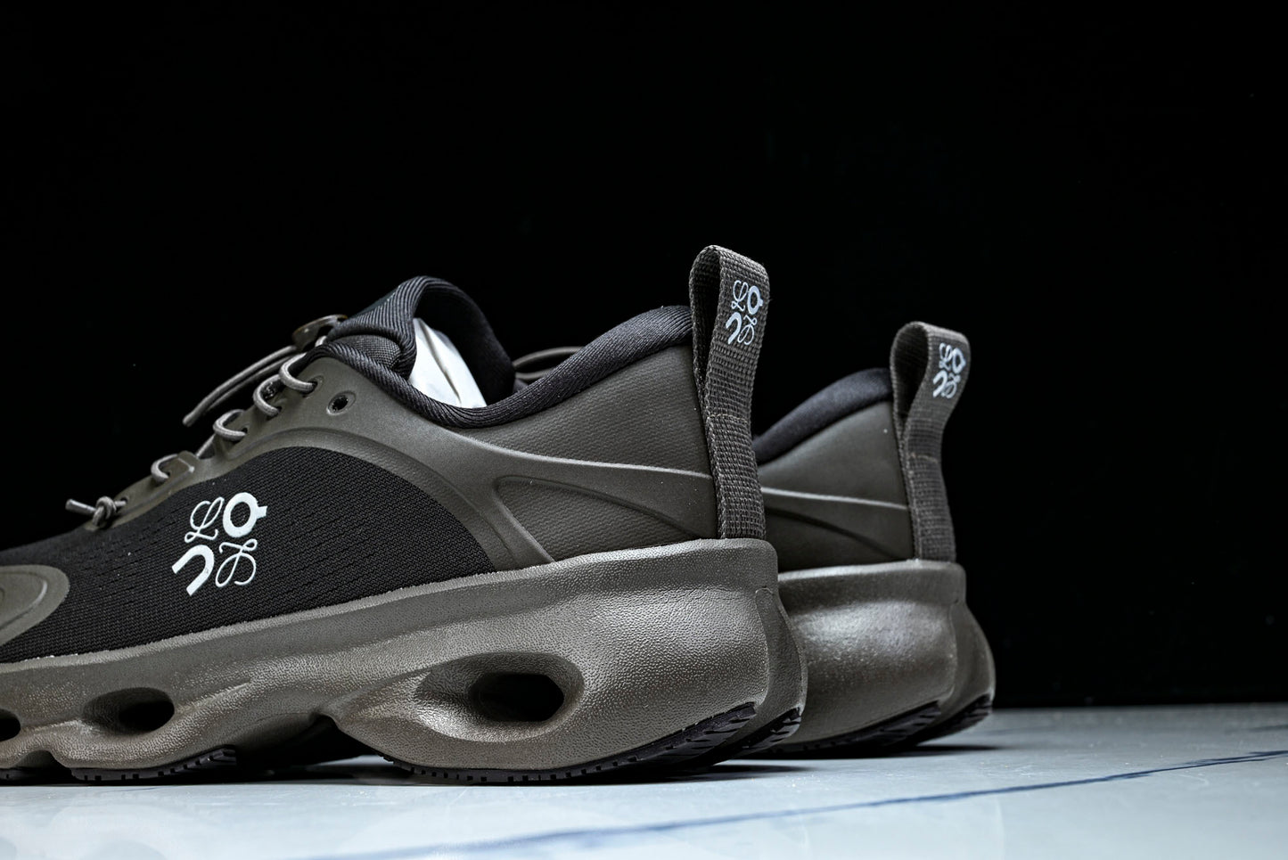 LOEWE × ON Cloudsolo 'Dark Brown Black'