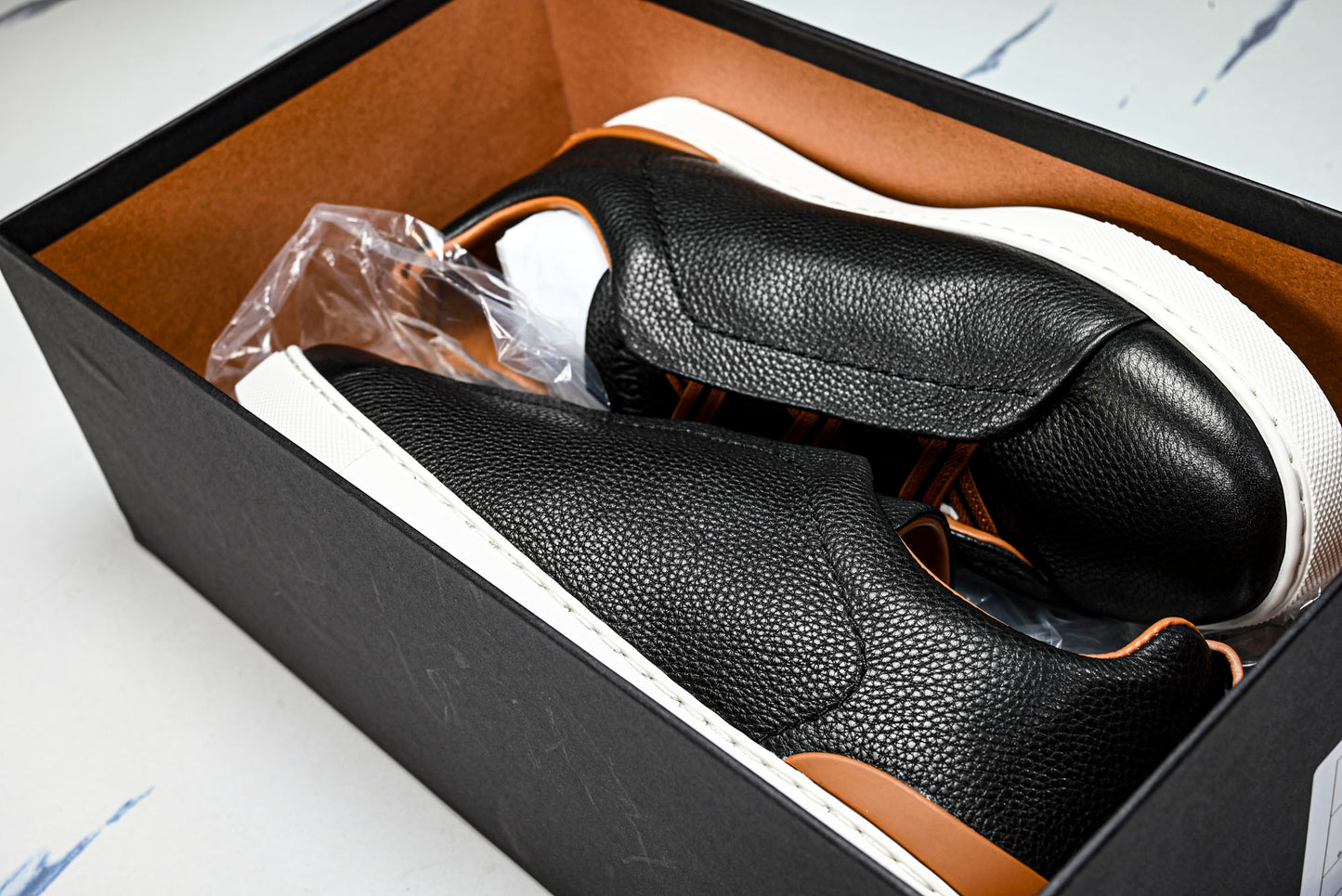ZEGNA Triple Stitch 'Black'