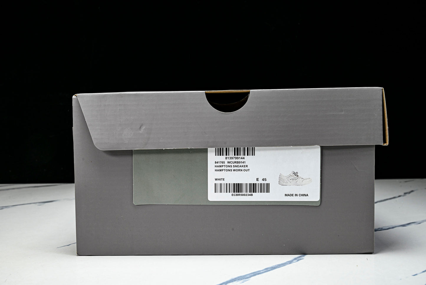 Вalenciaga Hamptons Worn-Out Sneaker 'White'