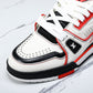 Louis Vuittоп Trainer Low Western 'White Red'