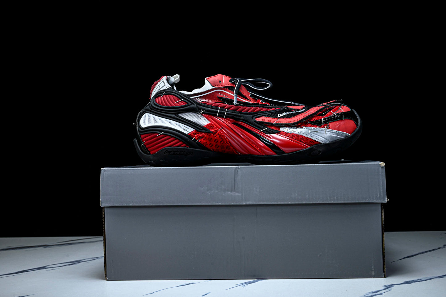 Вalenciaga Soleless Sneaker 'Red Black'