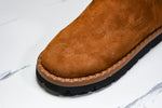 Prada Suede Booties 'Brown'