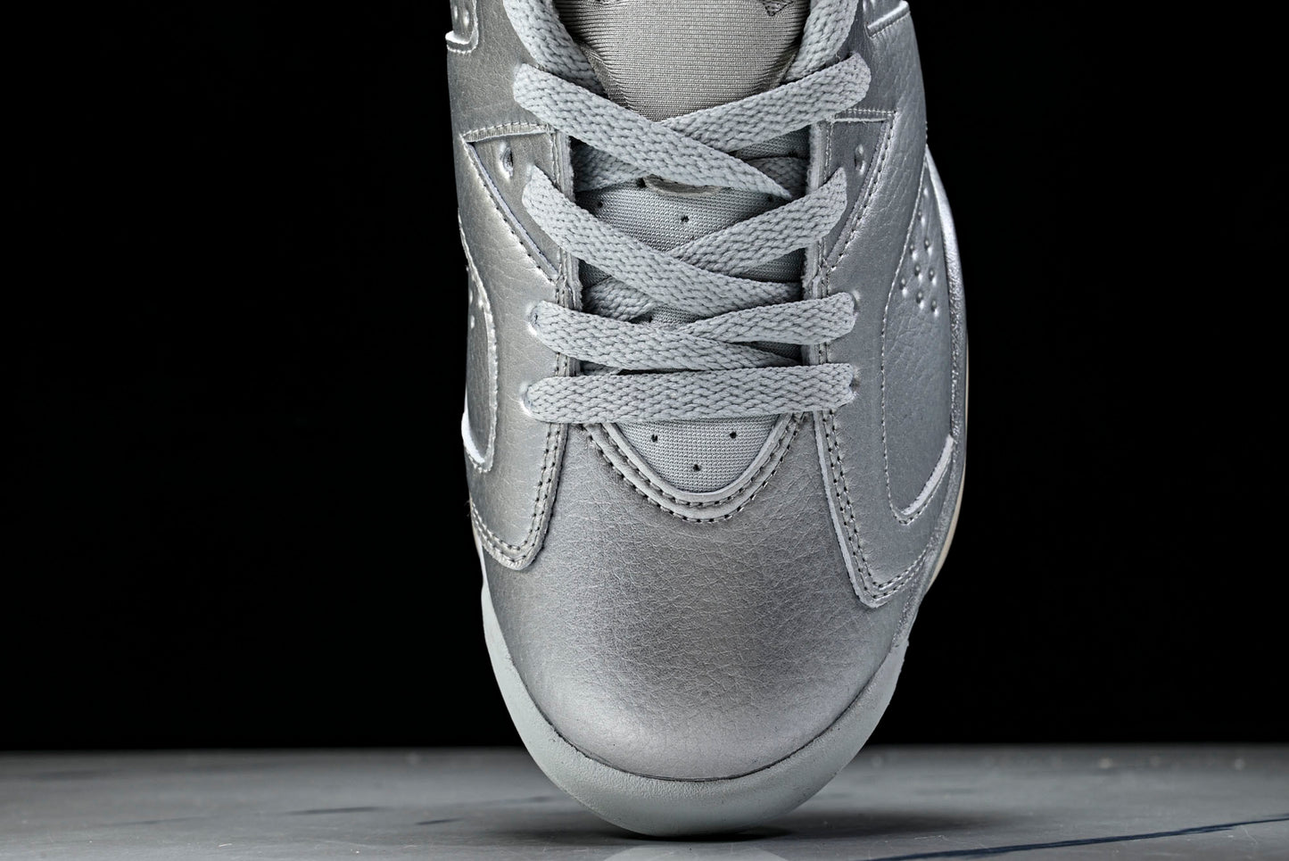 AJ6 Retro x PSG 'Metallic Silver'