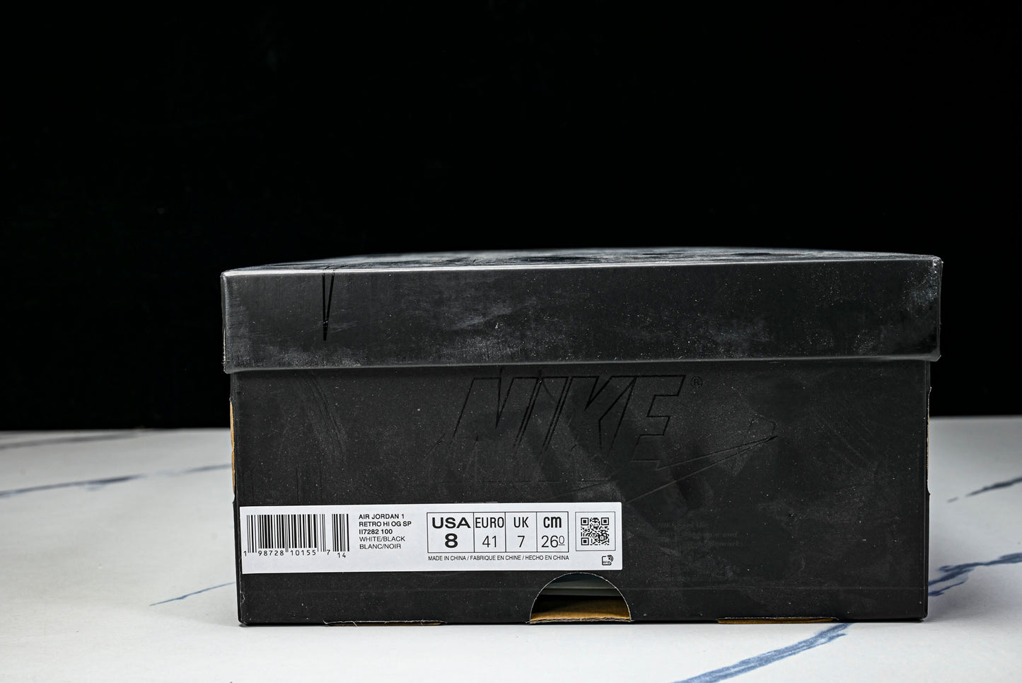 Union LA x Fragment x AJ1 Retro High 'White Black'