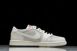 Travis Scott AJ1 Low x Supreme 'White Black Sole' (Custom)