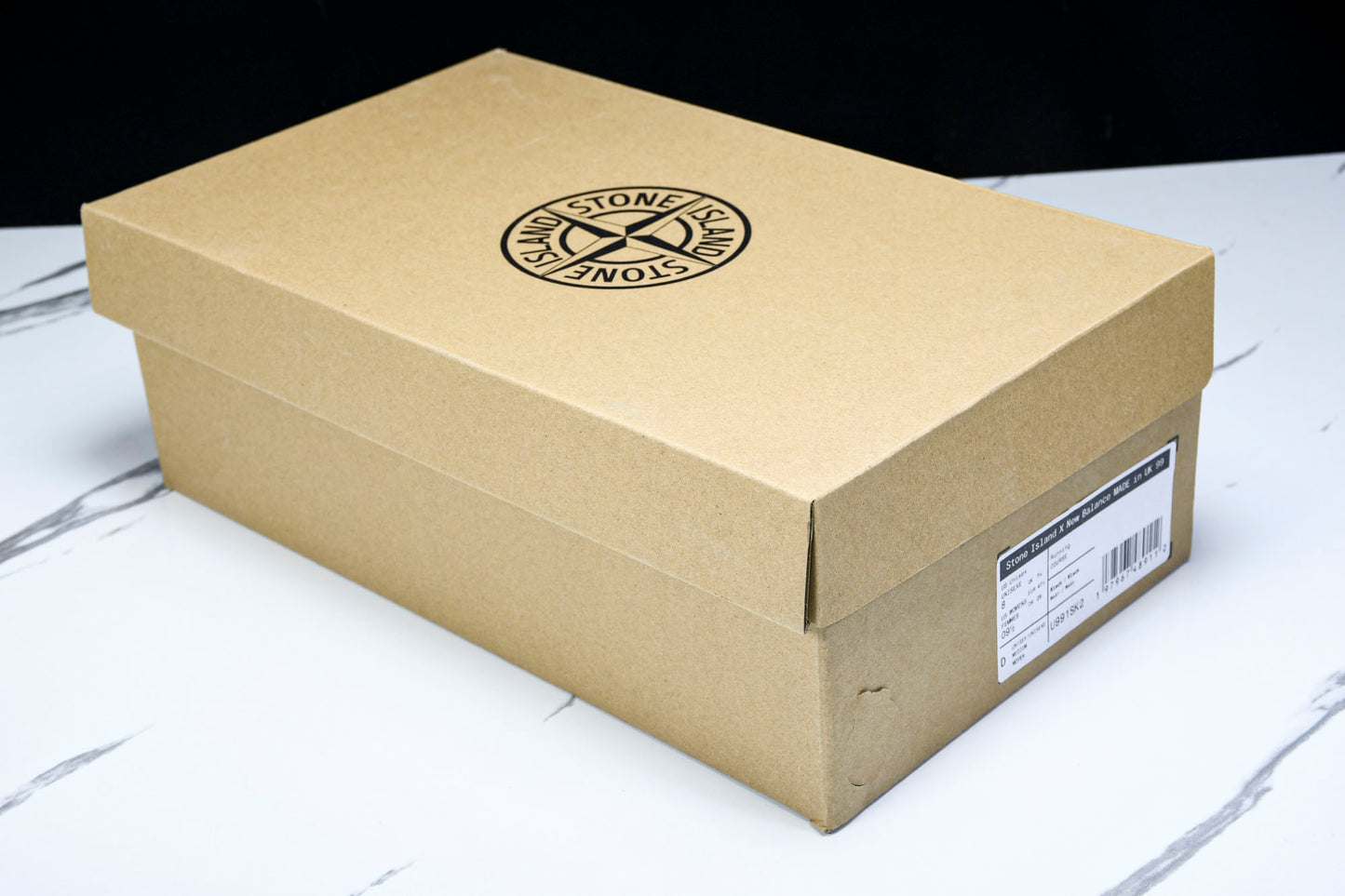 NB 991v2 x Stone Island 'Ghost Pack Black'