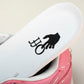 Off-White Out Of Office OOO Low Top 'Sartorial Stitching - Pink White'