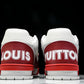 Louis Vuittоп Trainer Low Velcro Strap 'Perforated Red'