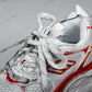 10XL Sneaker 'White Red Orange'