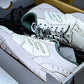 Вalenciaga Hamptons Worn-Out Sneaker 'Beige Green'