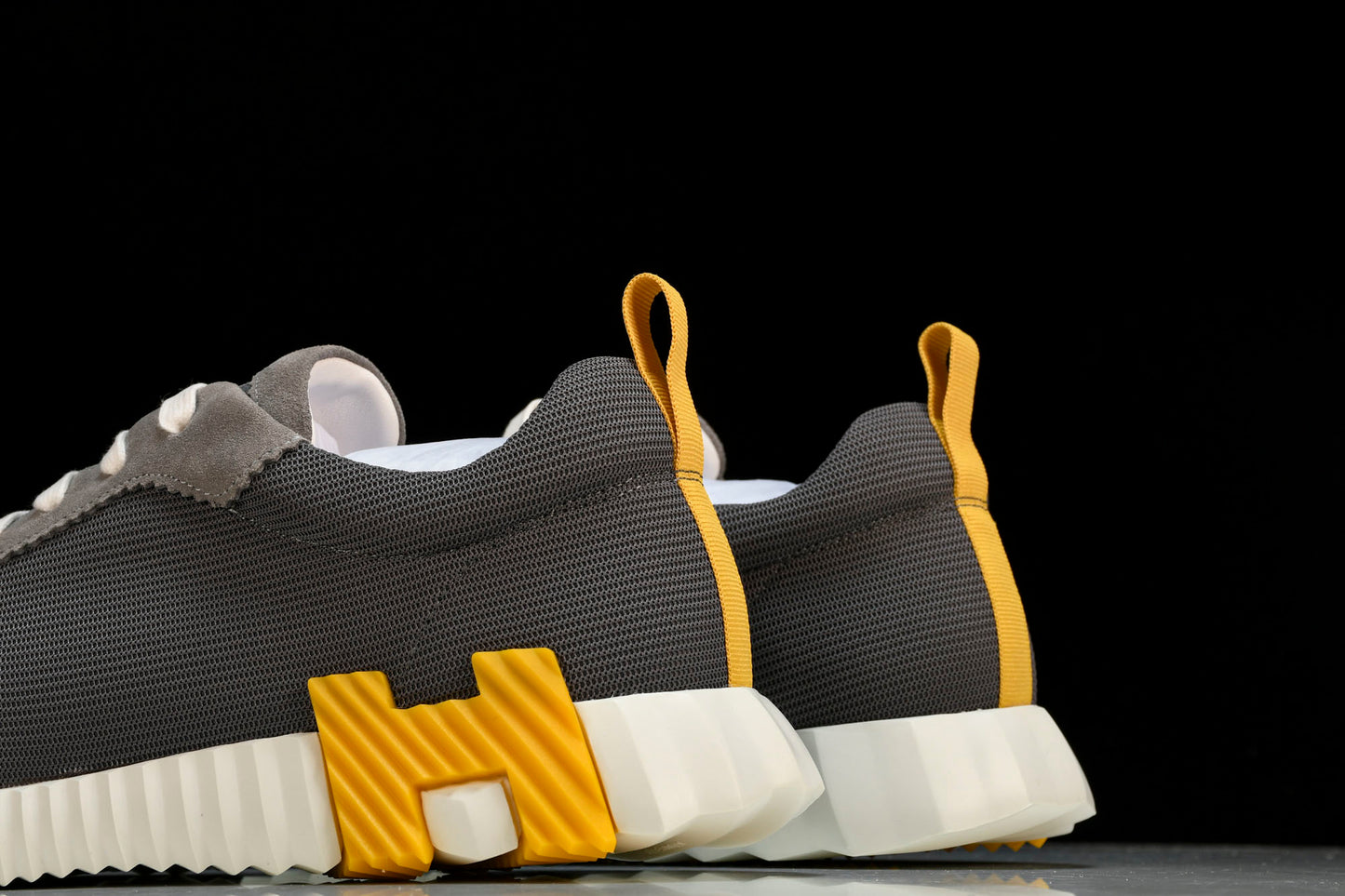 Hermès Bouncing Sneaker 'Gris Jaune'