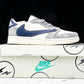 Travis Scott AJ1 Low x Fragment 'Grey Navy' (Custom)