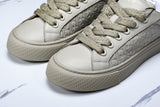 D1or B33 Gravity Leather 'Oblique Triple Beige'