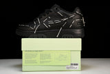 Off-White Out Of Office OOO Low Top 'Sartorial Stitching - Black'