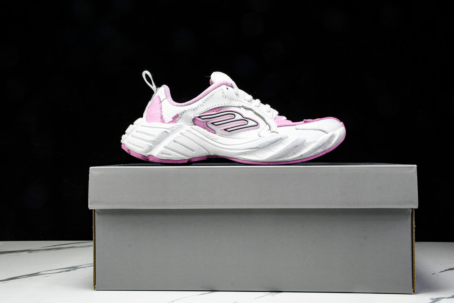 Вalenciaga Monday Shoe 'White Pink'