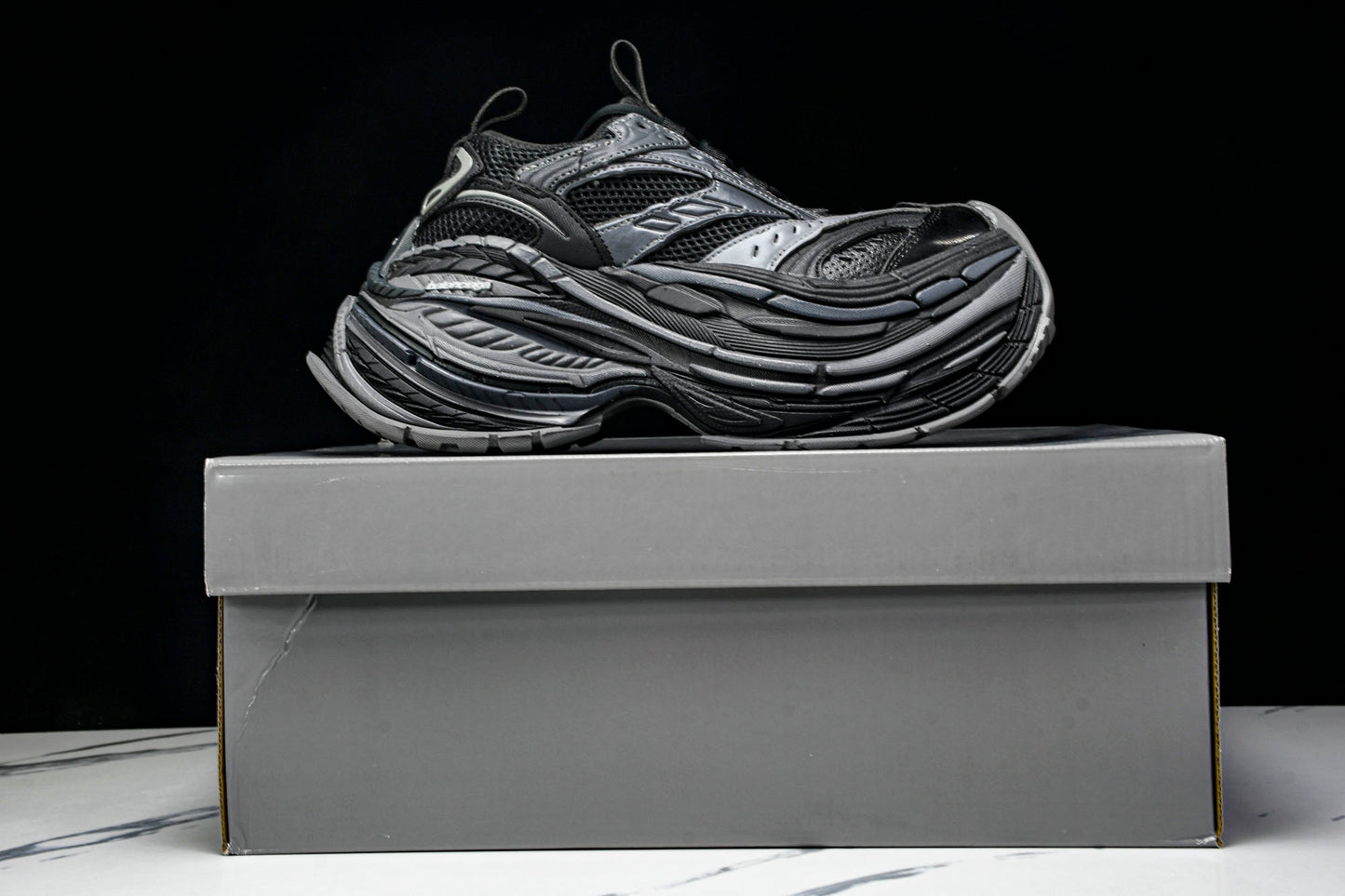 Вalenciaga Platform Sneaker 'Dark Grey Black'