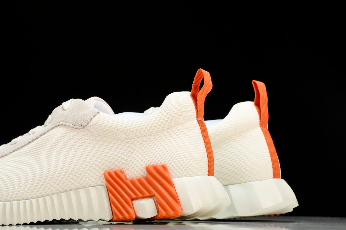Hermès Bouncing Sneaker 'Blanc Orange'