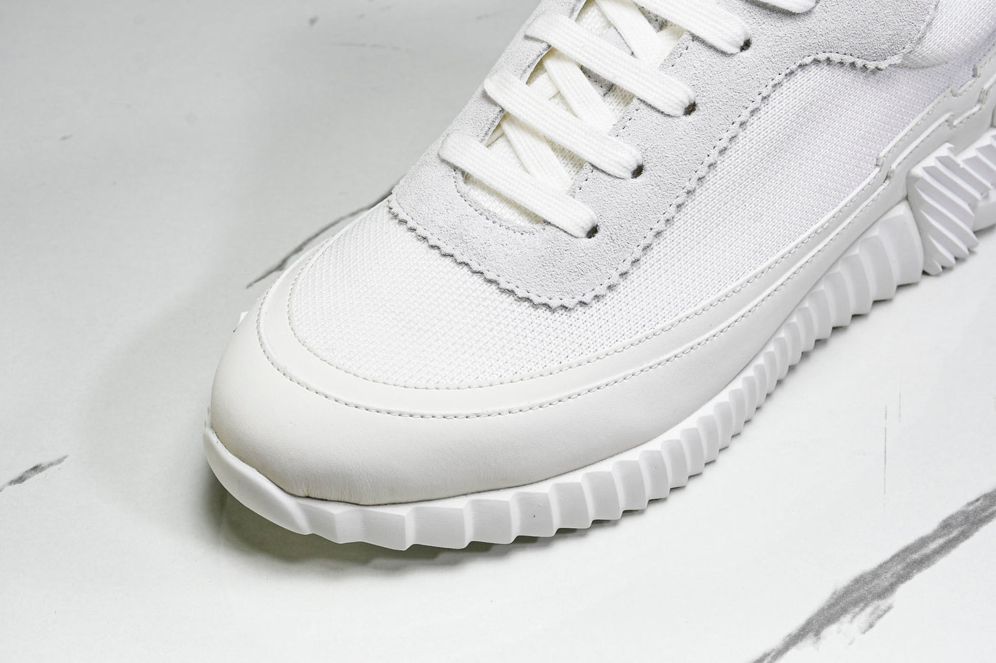 Hermès Bouncing Sneaker Panelled 'Triple White'