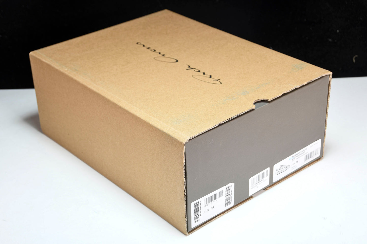 Rick Owens Vintage Sneaks Suede 'Dark Dust'