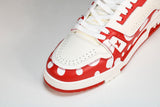 Louis Vuittоп Trainer Low by Yayoi Kusama 'Red'