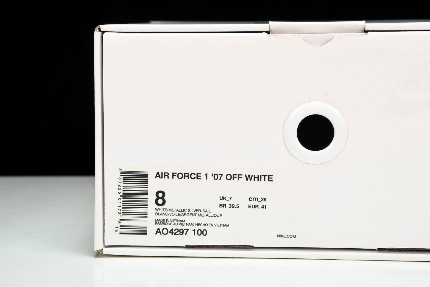 Off-White AF1 ComplexCon Exclusive 'AF100'