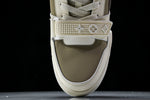 Louis Vuittоп Trainer Low Velcro Strap 'Brown White'