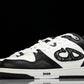 D1or B57 Mid-Top "Black White'