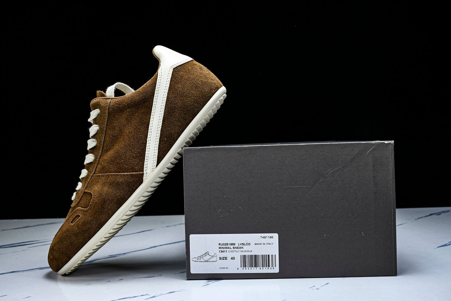 Rick Owens Minimal Sneaks 'Chestnut'
