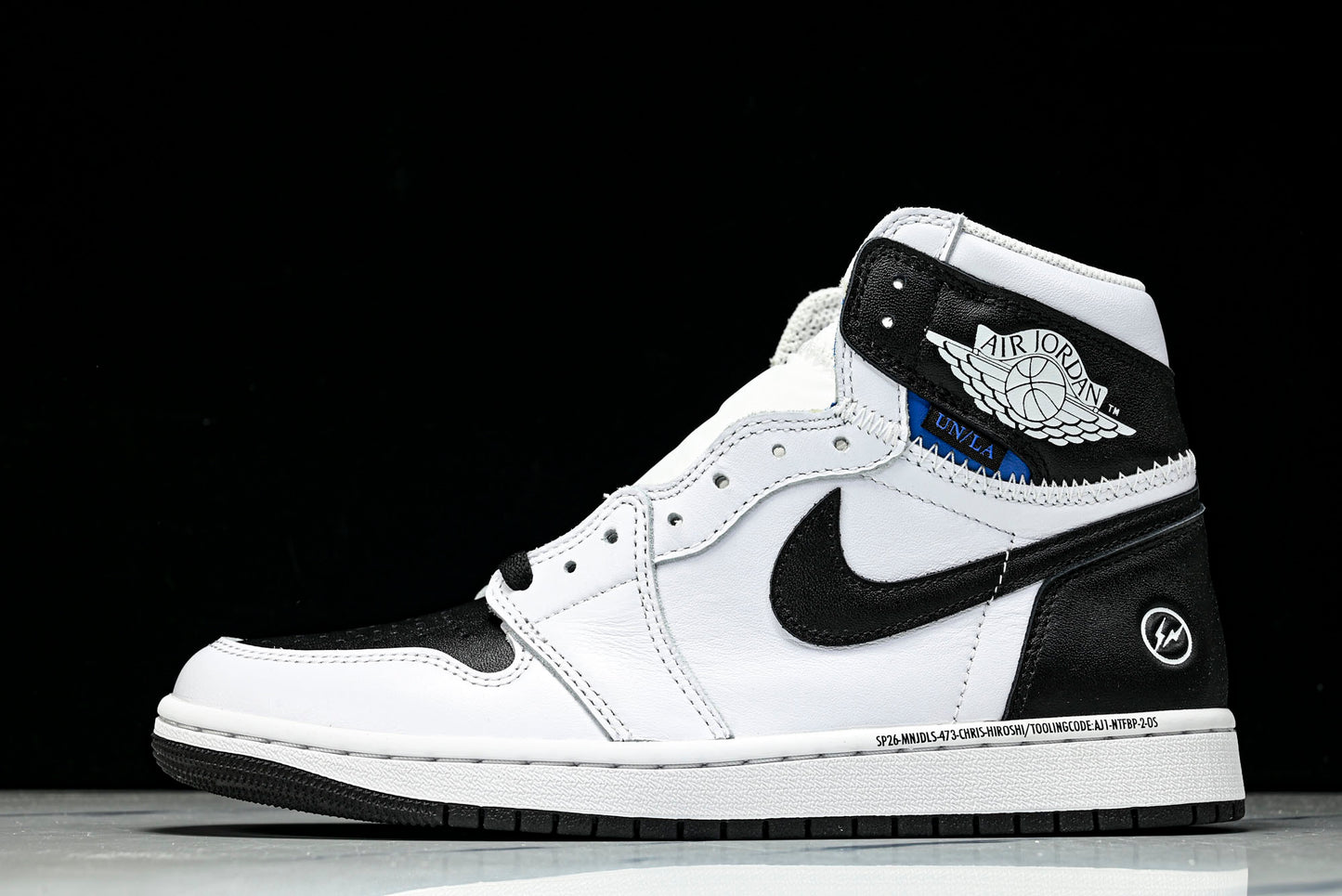 Union LA x Fragment x AJ1 Retro High 'White Black'