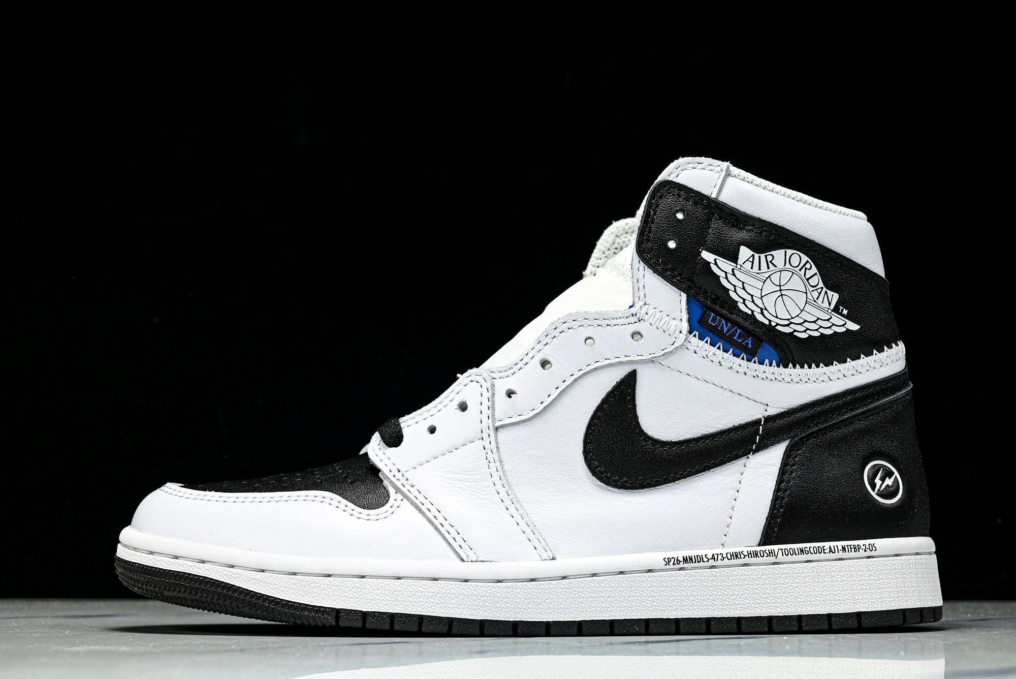 Union LA x Fragment x AJ1 Retro High 'White Black'