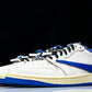 Travis Scott AJ1 Retro Low OG x Fragment ‘Sail Military Blue’