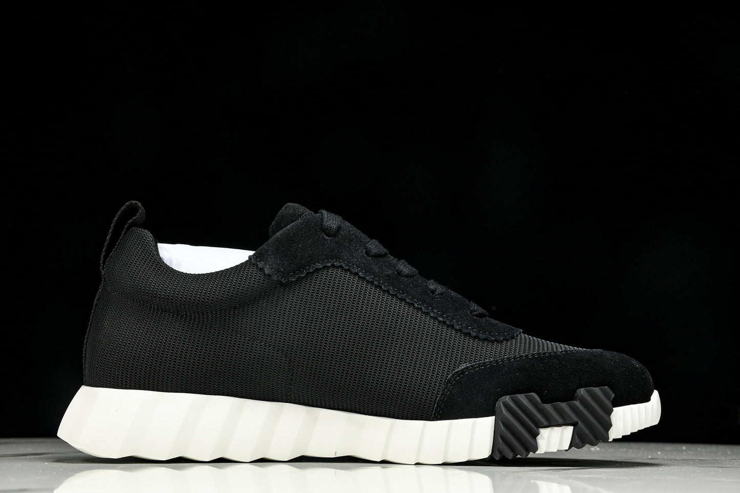 Hermès Bouncing Sneaker 'Noir Blanc'