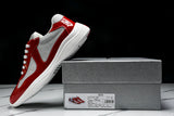 Prada America's Cup Sneaker 'Red Silver'