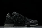 Louis Vuittоп Trainer Low 'Black Denim Monogram Textile'