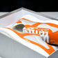 Prada America's Cup Sneaker 'Orange Silver'