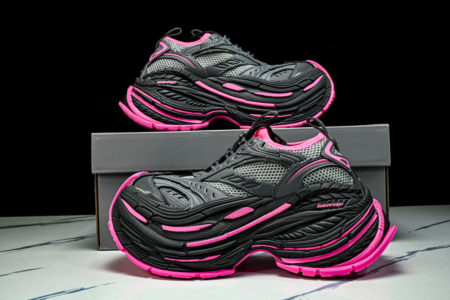 Вalenciaga Platform Sneaker 'Grey Pink'