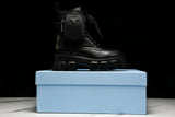 Prada Monolith Boots with Pouch 'Black'