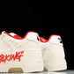 Off-White Out Of Office OOO Low Top "For Walking - White Red