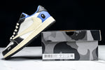 Travis Scott AJ1 Low x BAPE x Fragment (Custom)