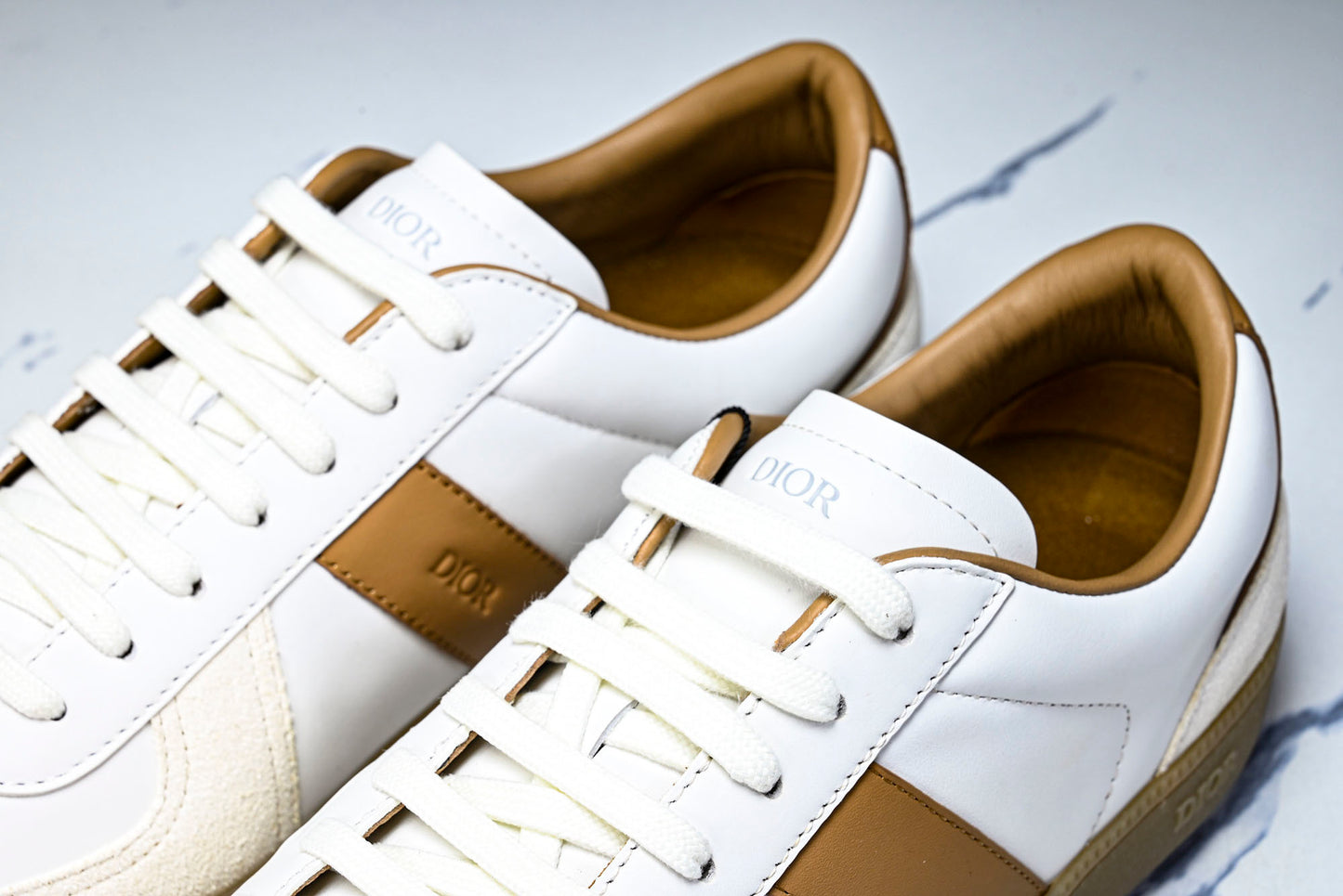 D1or B01 Matchpoint Sneaker 'Cognac White'