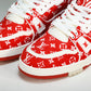 Louis Vuittоп Trainer Low 'Red Monogram Textile'